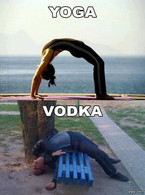 Yoga vs Vodka - poza demo
