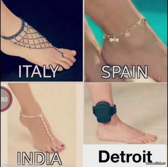 Italy, Spain, India and Detroit | poze haioase